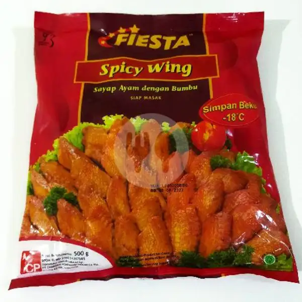 Fiesta Spicy Wing 500 Gr | 59 Frozen Food