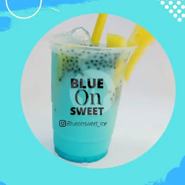 Blue On With Pineaplle | Blue N Sweet, Sukomanunggal