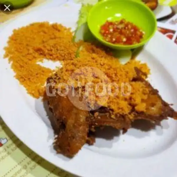 1 Potong Ayam Negeri Goreng Kremes (Paha) | Ayam Goreng Karawaci, Dempo