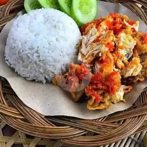 Nasi Ayam Geprek | Ayam Geprek dan Bakar Sambel Khas Kabayan, Ngesthi Manunggal
