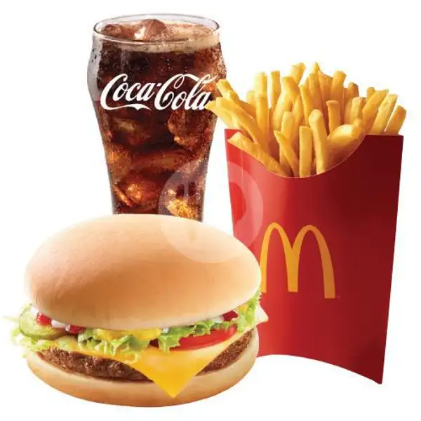 PaHeBat Cheeseburger Deluxe, Large | McDonald's, Galuh Mas-Karawang