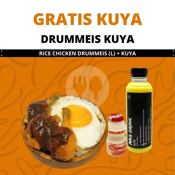 Drummeis Kuya | Ricebowl Ayam Mag Kitchen, Padangsambian