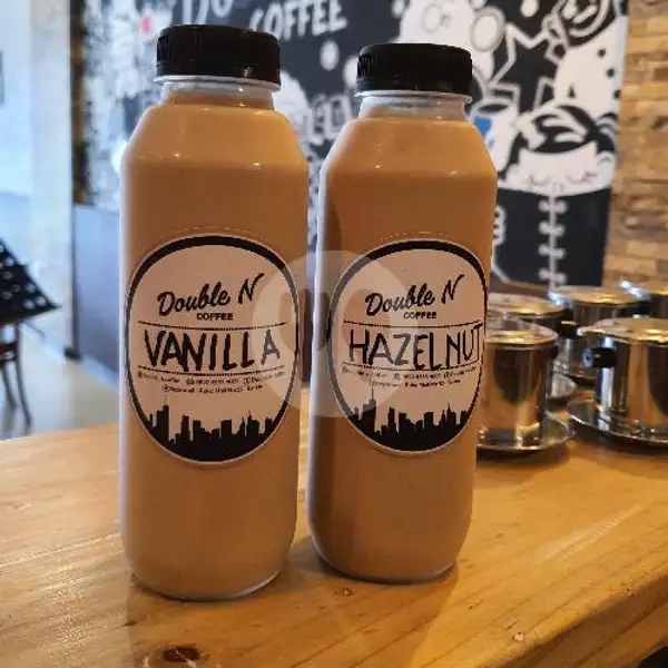 Hazelnut Latte 500ml | Double N Coffee, Central Raya