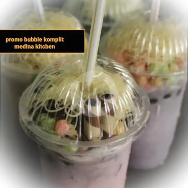 Bubble Taro Komplit | Roti Bakar Medina Kitchen, Cipondoh