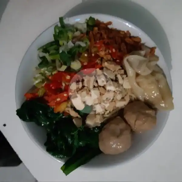 Mie Ayam Caberawit Komplit(baso + Pangsit Rebus) | Mie Ayam Cabe Rawit, Tanah Abang