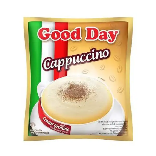 Goodday Cappucino Hangat | Warung Nyemil Aisyah, Kemang