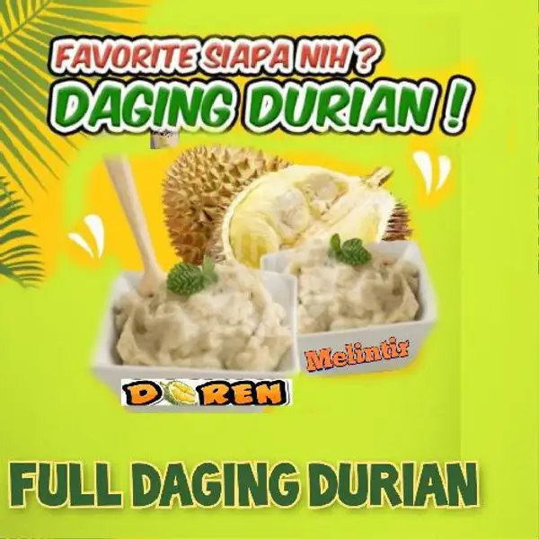 Daging Durian MEDAN | Duren Melintir