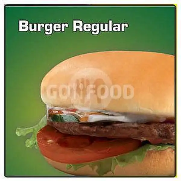 Reguler Burger GJK | D'BestO, Pasar Pucung