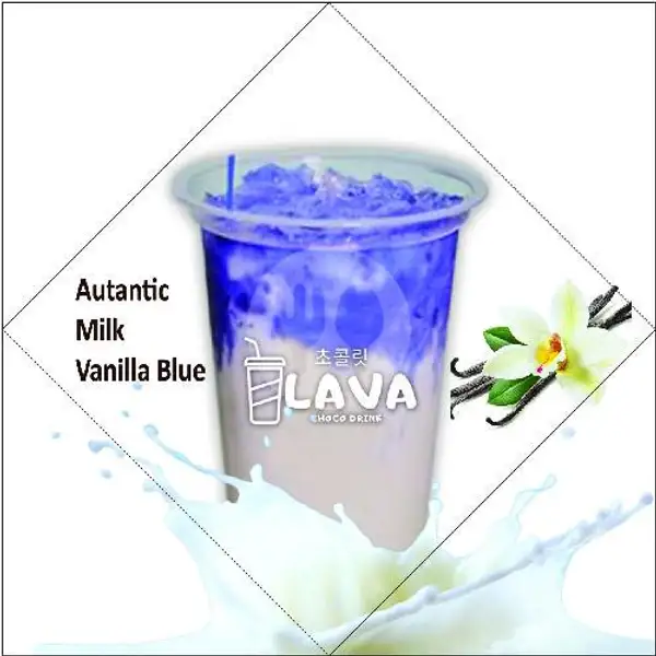 Autantic Milk Vanilla Blue | Lava Choco Drink