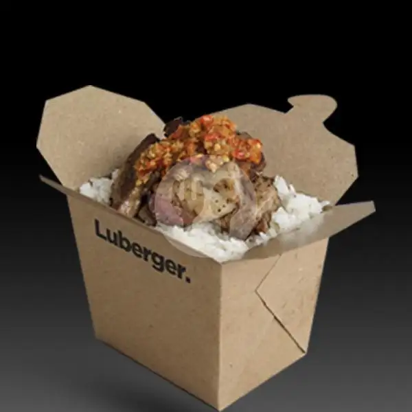 Luber Rice Sliced Beef | Luberger ( Burger, Rice Bowl & Smoke Meat ), Buah Batu