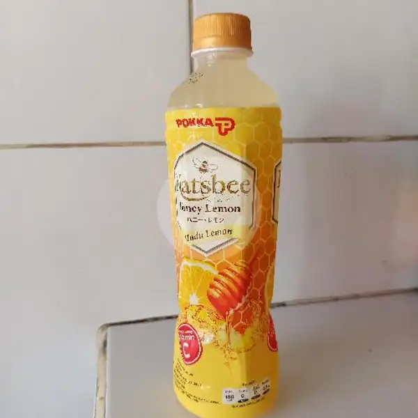 Pokka Natsbee Honey Lemon 450ml | Warung Soto Sapi Mek Sari, Pasar Senggol Tegal