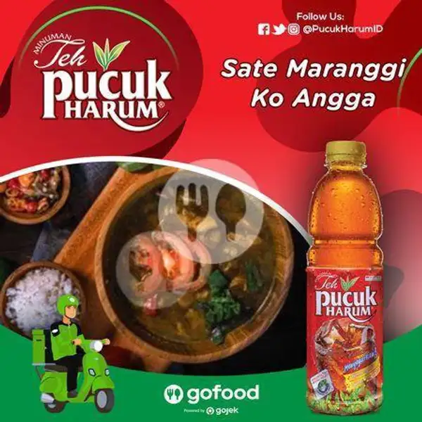 Tongseng Sapi + Nasi + Teh Pucuk | Sate Maranggi Ko Angga, Gasibu
