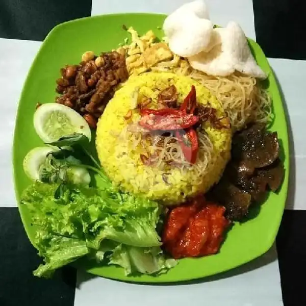 Nasi Kuning Semur Jengkol | Warung Cantika Cikumpa