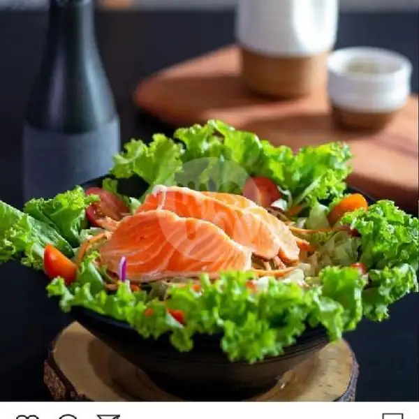 Salmon Wafu Japanese Salad | Tetsujin (Gyukatsu & Wagyu Bowl), Pregolan