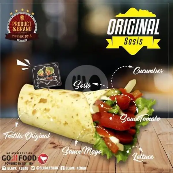 Original Kebab Sosis | Black Kebab, Seturan