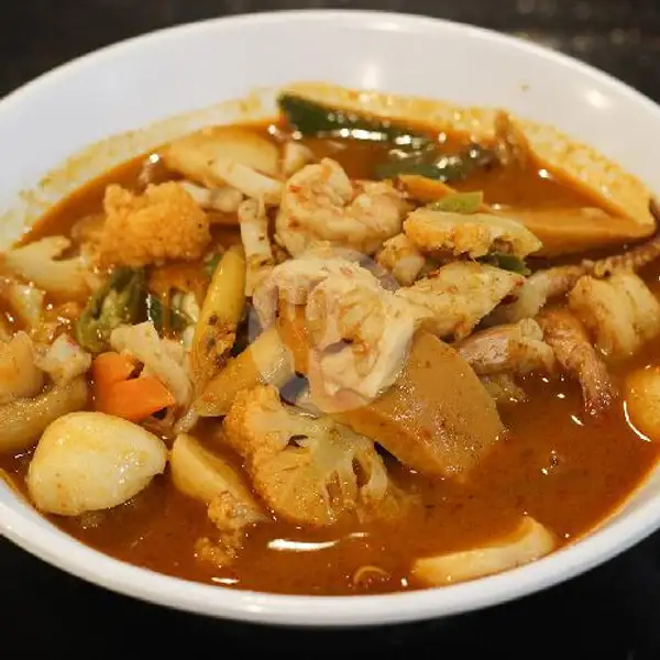 Sotong Asam Pedas/ Spicies & Sour Squid | Bunakencafe.id, Kompleks Ruko Palm Spring