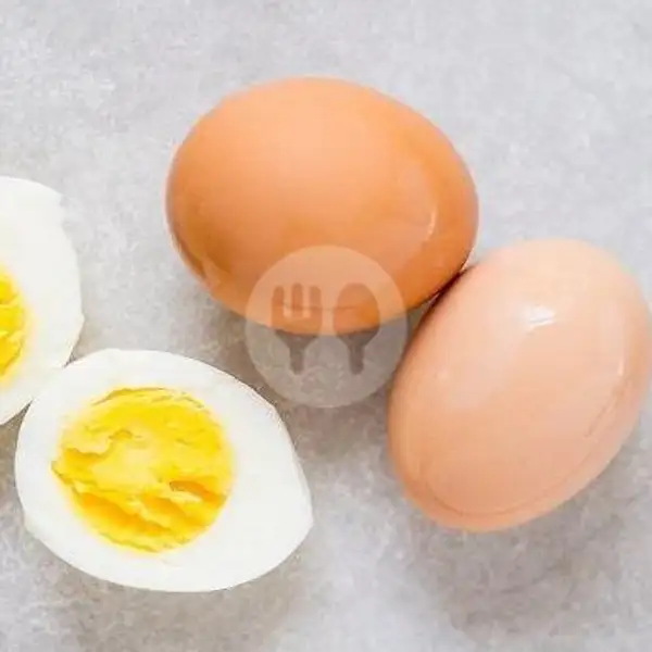 Telur Rebus Utuh | Bubur Ayam Sukabumi, Hertasning