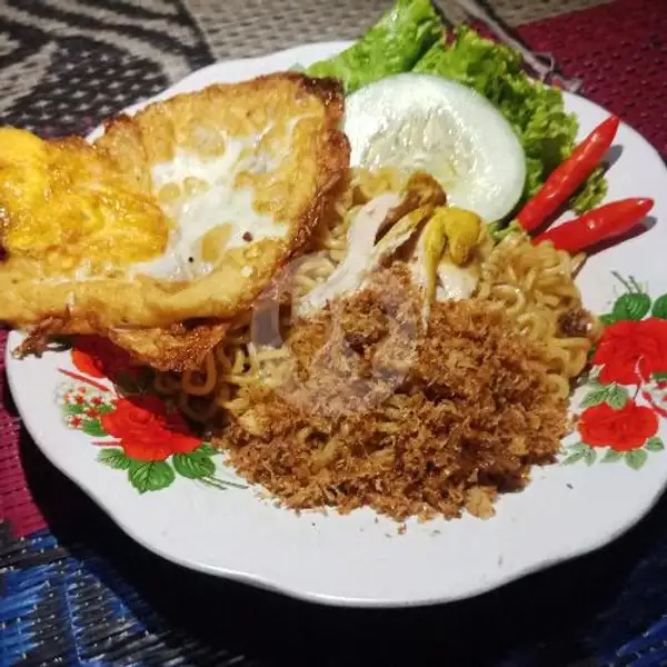 PAKET Indomie Serundeng Ayam Suwir Telur Goreng + Es Teh | Warmindo Pawon Cilik