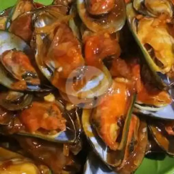 Kerang Ijo Saos Padang | Seafood Nasi Uduk 28, Pamulang