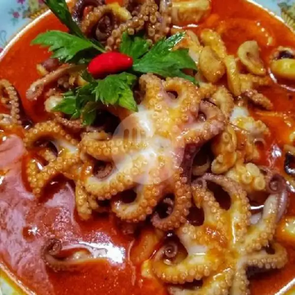 Baby Octopus Saus Padang | Kerang Ruby, Sawangan