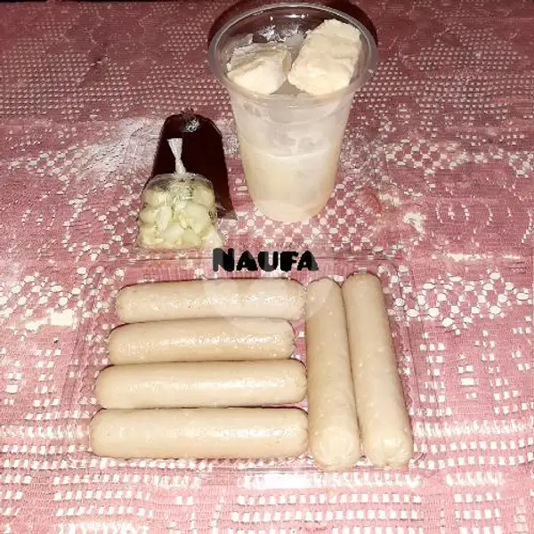Paket Hemat Lenjer 6 | Es Teller Durian Naufa & Empek-Empek Adaan, Telindung