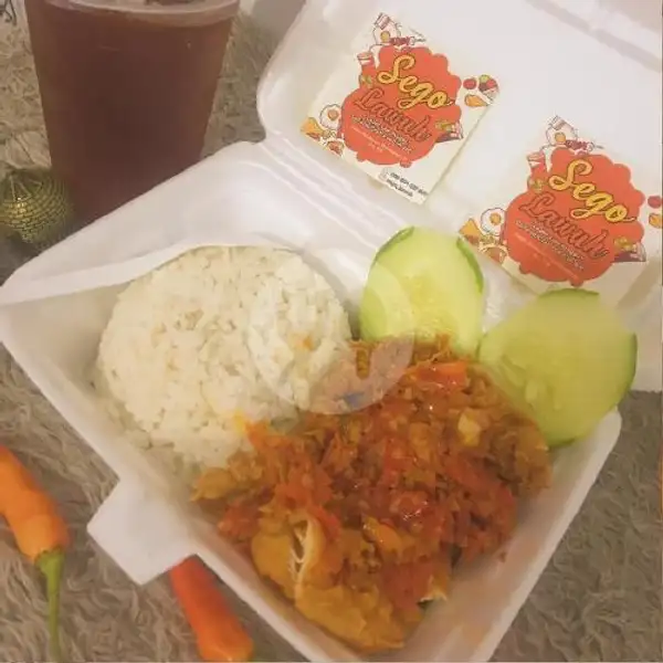 Nasi Ayam Geprek | Nasi Goreng AJIB, Kawi Raya