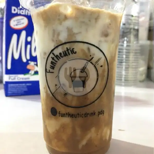 Vanilla Latte | Boba Fresh Milk, Ujung Pandan