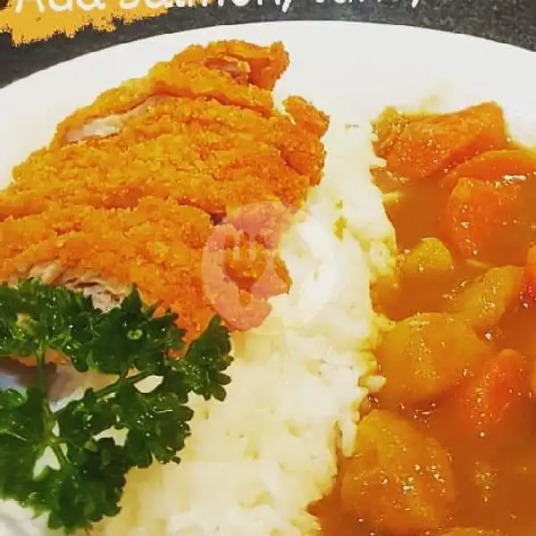 Curry Rice Chic Katsu | Warung Sushi Kawe, Denpasar