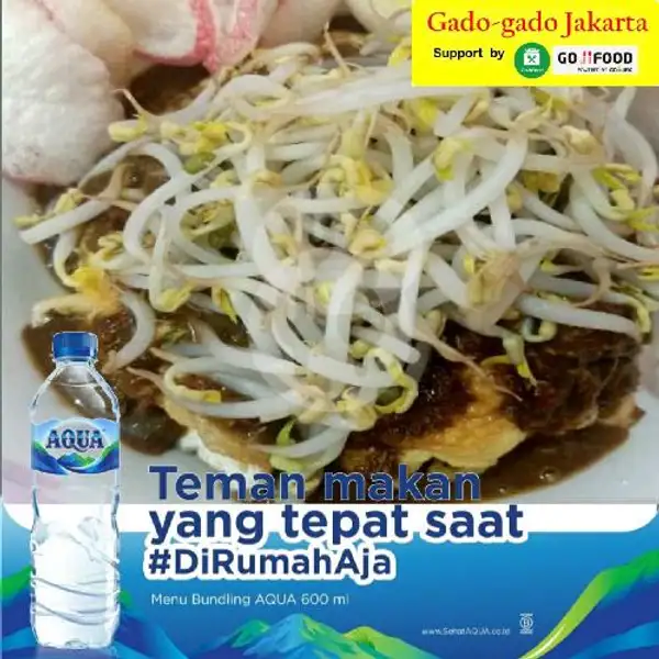 Tahu Tek Biasa + Aqua | Gado-gado Jakarta & Tahu Tek Telur, Denpasar