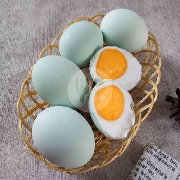 Telur Asin | Bubur Ayam Bu Dedeh