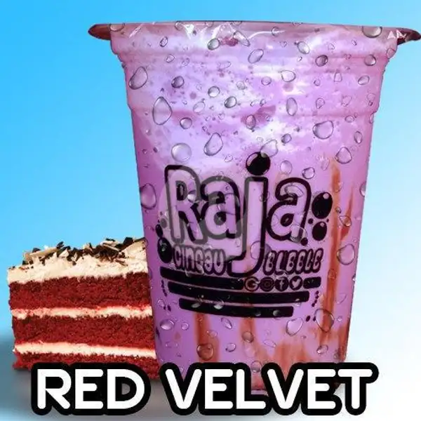Es Red Velvet | Pisang Keju Special Raja, Cabang Nusakambangan
