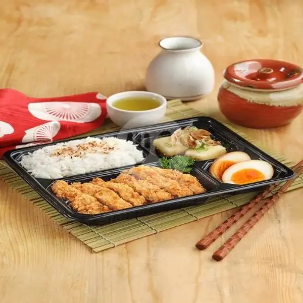Chicken Katsu & Agedashi Tofu Bento | Kimukatsu, DP Mall