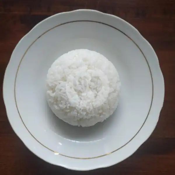 Nasi Putih | Otak-otak Dan Ayam rica Dapur Jowo