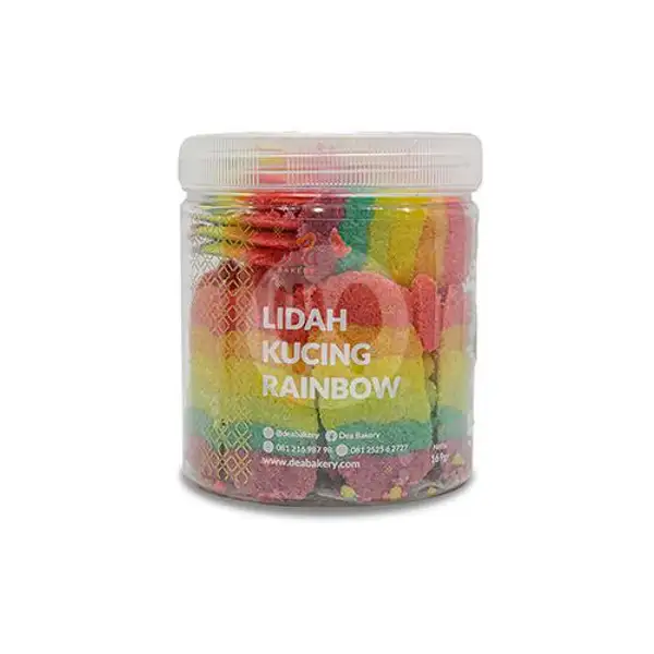 Lidah Kucing Rainbow | Dea Cakery, Kawi