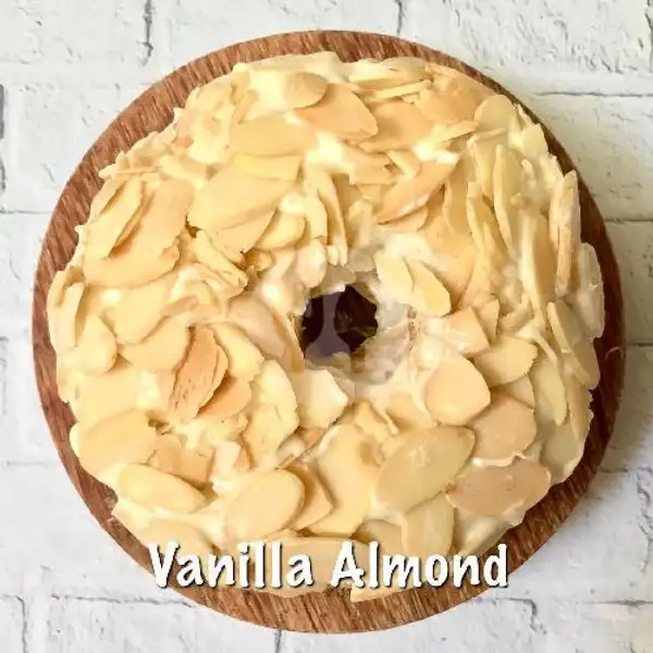 Paket 1/2 Lusin Doughpamine Vanilla Almond | Doughpamine Donat Bakar, Tiga Putra
