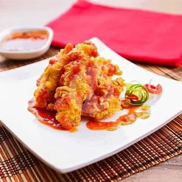 Ayam Tepung Saos Bangkok | Nasi Goreng, Mie Goreng, Dapur Mak La