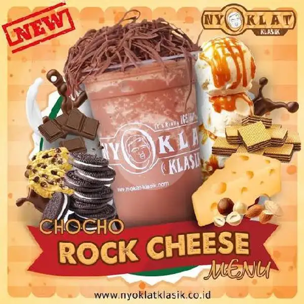 Ice Choco Rock Cheese | Nyoklat Klasik dan Bakwan Prasmanan, Suko Manunggal