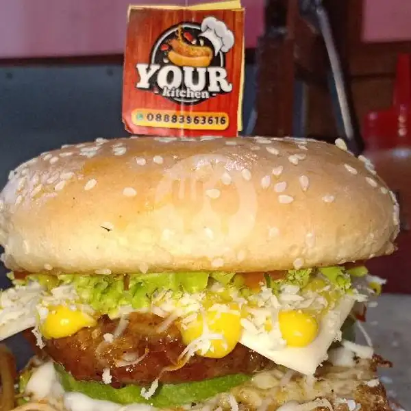 Big Patty Burger | Your Kitchen ( Burger + Hot Dog ), Ambarawa