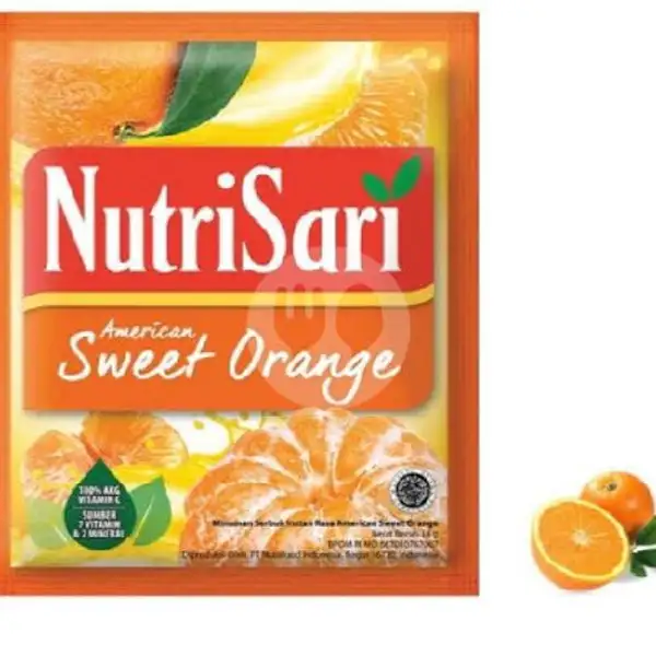 Es Nutrisari Sweet Orange | Pentol Bakar & Jajanan Bu Sibah, Sawahan