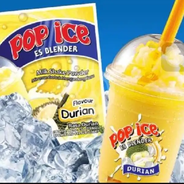 Pop Ice Durian | Pop Ice Bubble / Ice Mocktail Rainbow