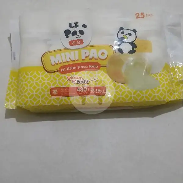 Mini Pao Isi Cream Rasa Keju 25 Pcs | 59 Frozen Food