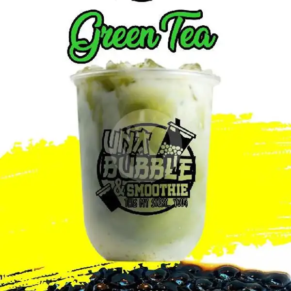 Green Tea | Una Bubble & Smoothie, Kebon Gedang 8