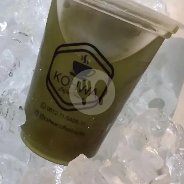 Iced Green Tea Original | Kohwa Coffeehouse (Rumah Kopi), Pamulang Barat