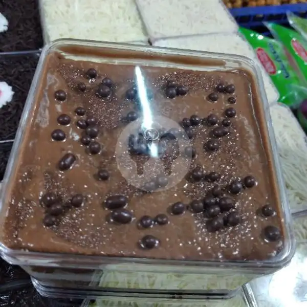Moca Black Flores Cap Mini Uk 10cm | Kue Ulang Tahun Adeliaa Bakery, Pasar Senen Raya