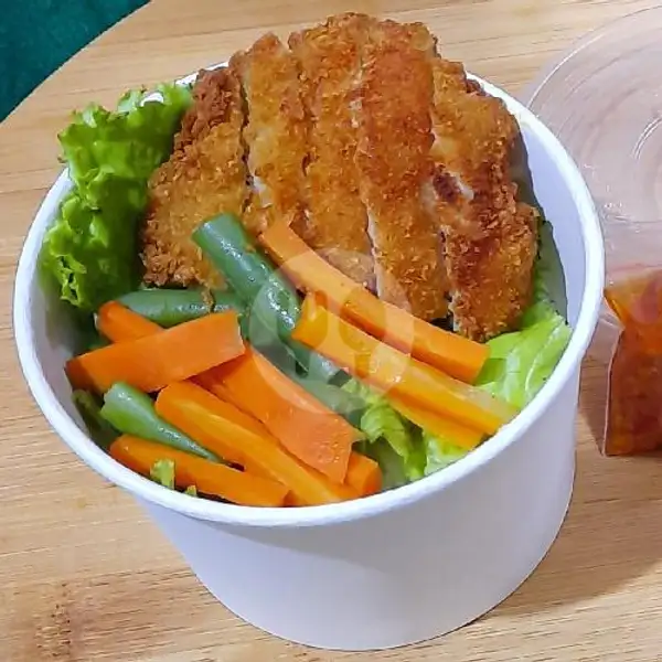 Rice Bowl Chicken Katsu | Steak Dan Ayam Bakaran Nyai, Ciledug
