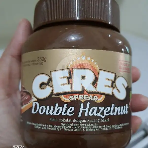 Ceres Spread Double Hazelnut 350 Gram (Stok 5) | Rizqi Frozen Food