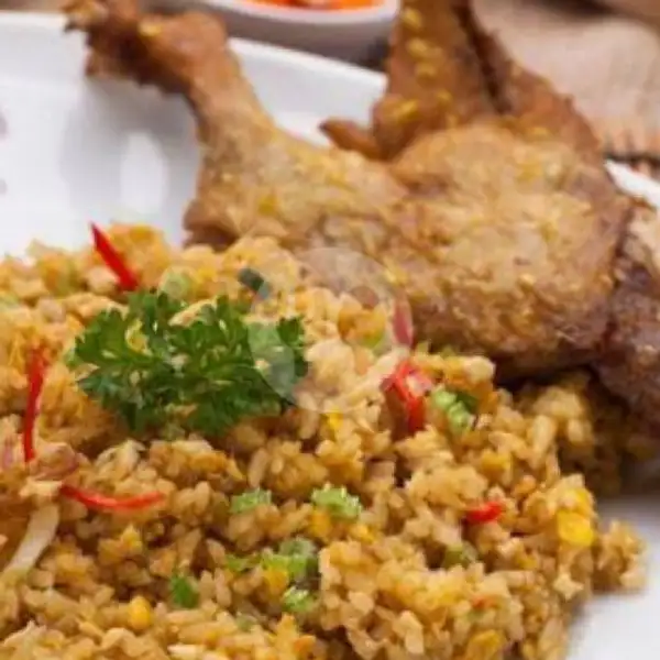 Nasi Goreng Bebek Bakar Jumbo Pedas/kecap | Ayam Bakar Mommy Latah, Pagedangan