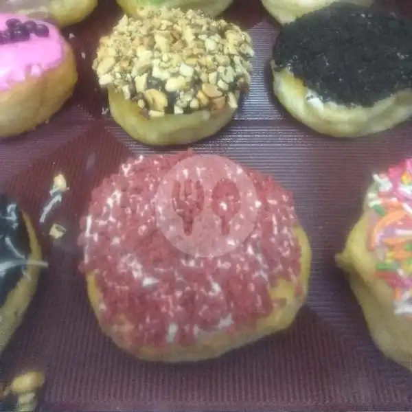 Donut Kentang Vanilla Red Velvet | Neng Donut