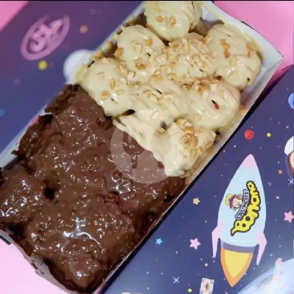 Choco Crunchy Mix Tiramisu Penut | Crunchy Banana, Enggal