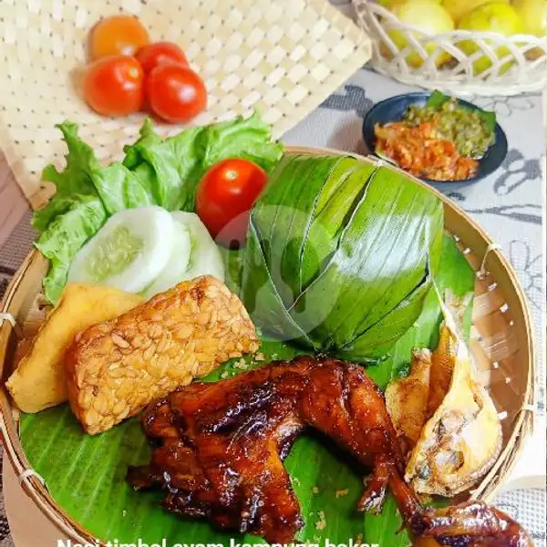 Paket 5 Gratis 1 Nasi Timbel Ayam Bakar Komplit)+6 Es Teh Manis | Ayam Bakar & Ikan Bakar Kebon Kacang, Thamrin